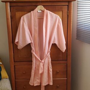 Vintage Polka Dot Light-Weight Robe